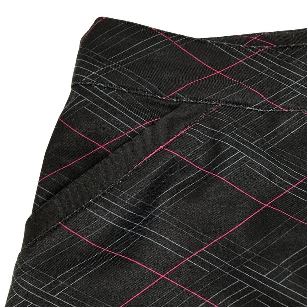 TOMMY ARMOUR Dri-Logic Golf Skort Women 8 Black Stretch Outdoor Athletic Tennis - Picture 5 of 13